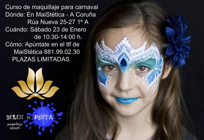 Curso de maquillaje para Carnaval