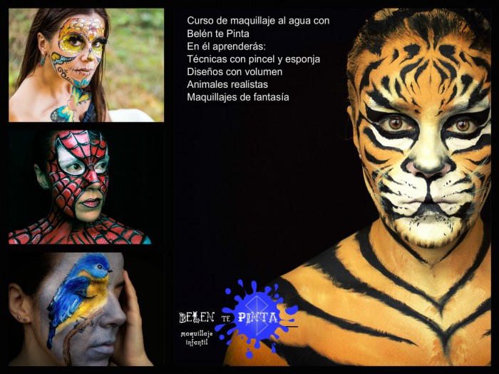 Curso de Face Painting en Mallorca en Julio