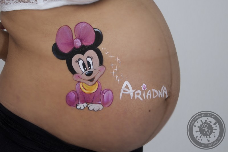 Mini sesion de Belly painting