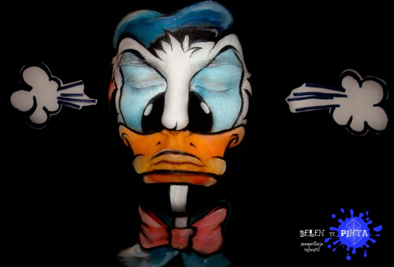 Maquillaje - Pato Donald